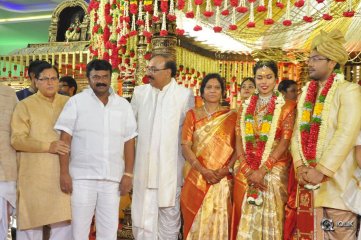 Celebs At Producer Ram Mohan Rao Daughter Wedding